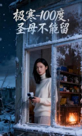 短剧《极寒- 100 度，圣母不能留》海报