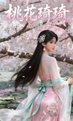 短剧《桃花琦琦》海报