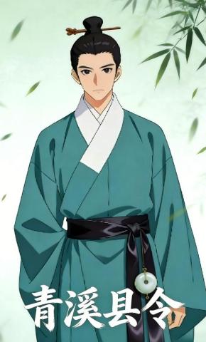 短剧《青溪县令》海报