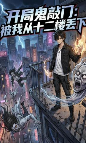 短剧《开局鬼敲门：被我从十二楼丢下》海报
