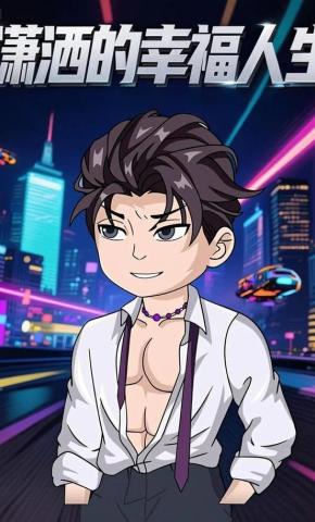 短剧《潇洒的幸福人生》海报