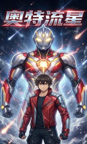 短剧《奥特流星》海报