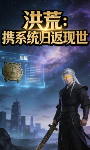 短剧《洪荒：携系统归返现世》海报
