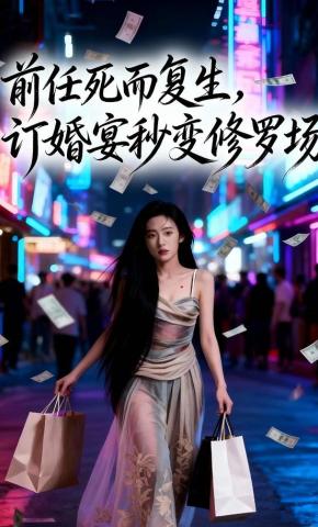 短剧《前任死而复生，订婚宴秒变修罗场》海报