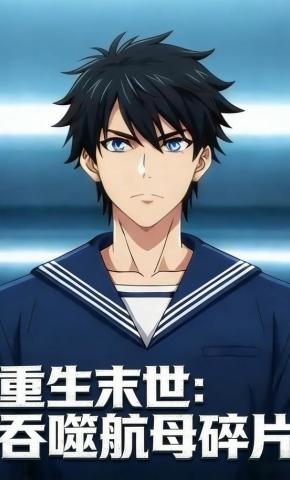 短剧《重生末世：吞噬航母碎片》海报