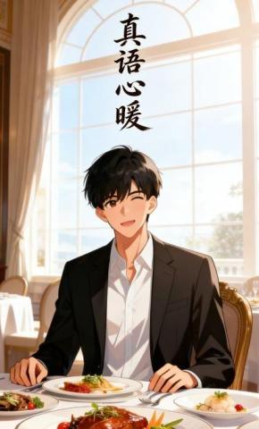 短剧《真语心暖》海报