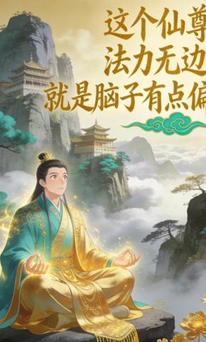 短剧《这个仙尊法力无边就是脑子有点偏》海报