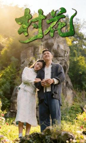 短剧《村花》海报