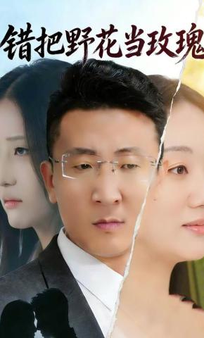 短剧《错把野花当玫瑰》海报