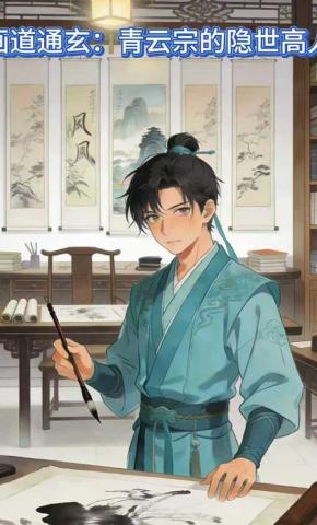短剧《画道通玄：青云宗的隐世高人》海报