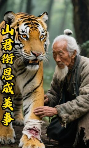 短剧《山君衔恩成美事》海报