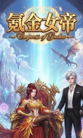 短剧《氪金女帝》海报