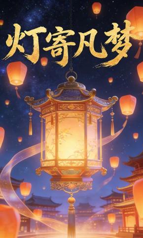 短剧《灯寄凡梦》海报