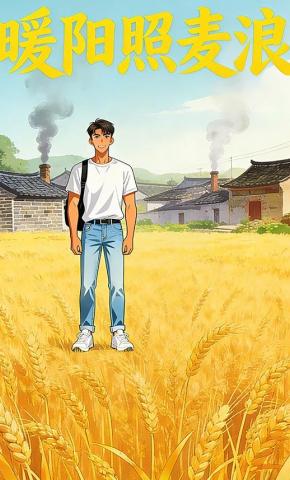 短剧《暖阳照麦浪》海报