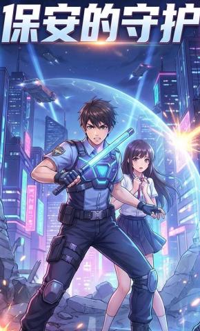 短剧《保安的守护》海报