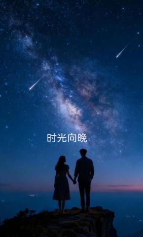 短剧《时光向晚》海报