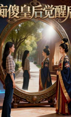短剧《痴傻皇后觉醒后》海报