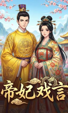 短剧《帝妃戏言》海报