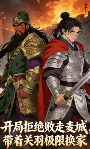 短剧《开局拒绝败走麦城，带着关羽极限换家》海报