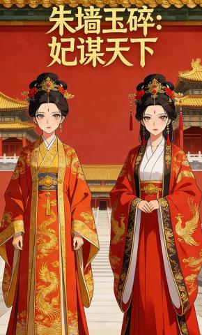 短剧《朱墙玉碎：妃谋天下》海报