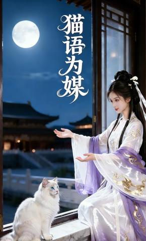 短剧《猫语为媒》海报