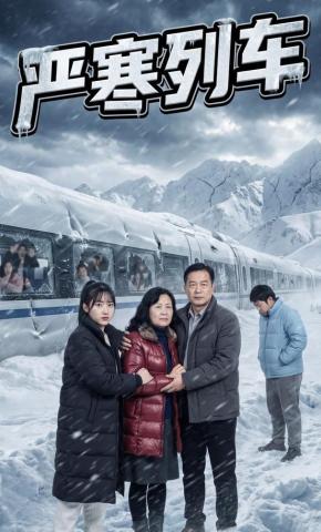 短剧《严寒列车》海报