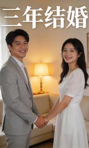 短剧《三年结婚》海报