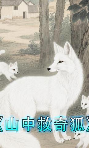 短剧《山中救奇狐》海报