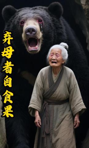 短剧《弃母者自食果》海报