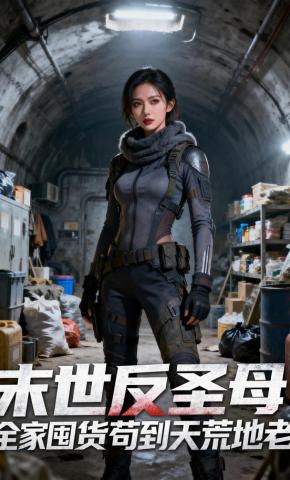 短剧《末世反圣母：全家囤货苟到天荒地老》海报
