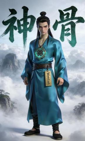 短剧《神骨》海报