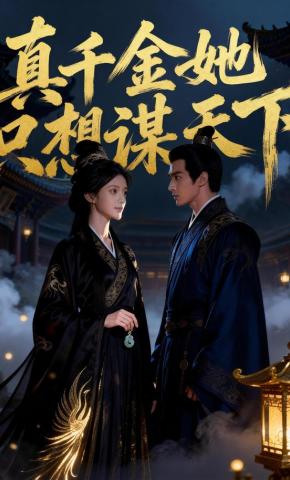 短剧《真千金她只想谋天下》海报