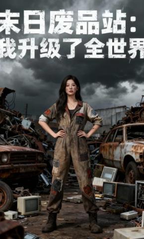 短剧《末日废品站：我升级了全世界》海报