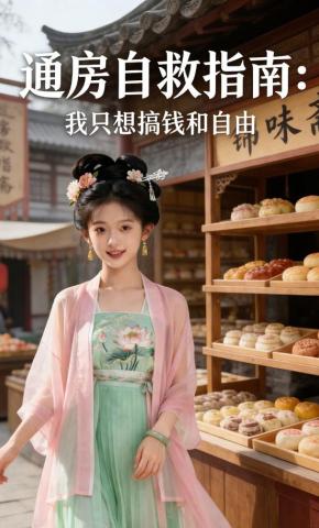 短剧《通房自救指南：我只想搞钱和自由》海报