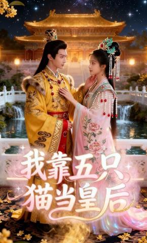 短剧《我靠五只猫当皇后》海报