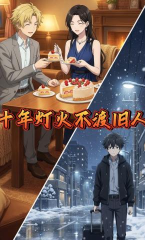 短剧《十年灯火不渡旧人》海报