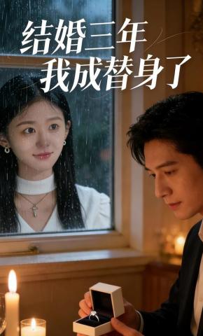 短剧《结婚三年，我成替身了》海报