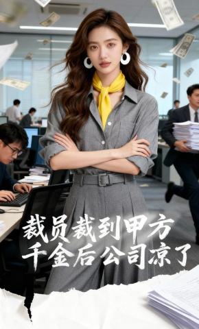 短剧《裁员裁到甲方千金后公司凉了》海报