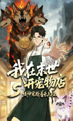 短剧《我在末世开宠物店，S级神宠抢着来上班》海报