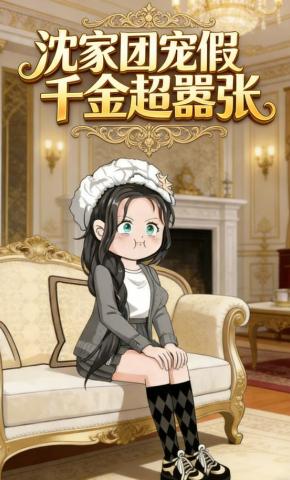 短剧《沈家团宠假千金超嚣张》海报