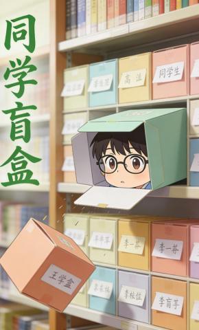 短剧《同学盲盒》海报