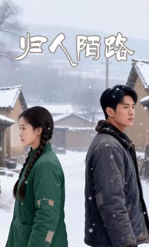 短剧《归人陌路》海报