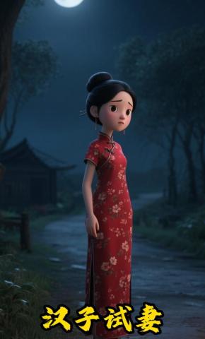 短剧《汉子试妻》海报