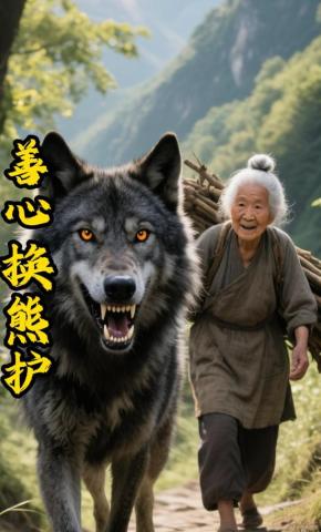 短剧《善心换熊护》海报