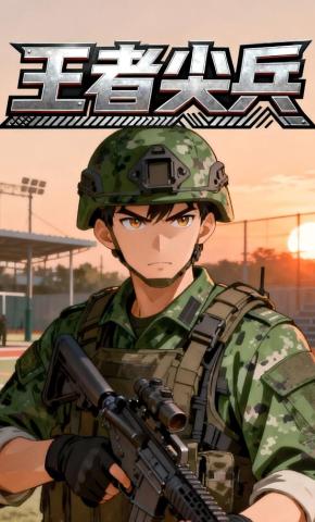 短剧《王者尖兵》海报