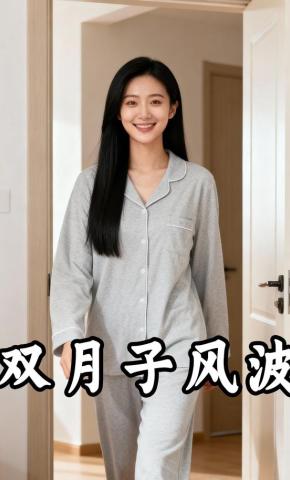 短剧《双月子风波》海报