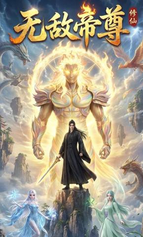 短剧《无敌帝尊》海报