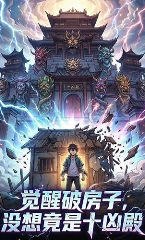 短剧《觉醒破房子，没想竟是十凶神殿》海报