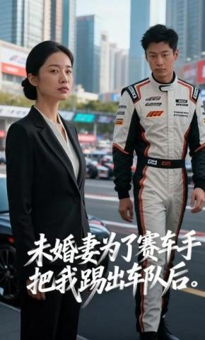 短剧《未婚妻为了赛车手把我踢出车队后》海报
