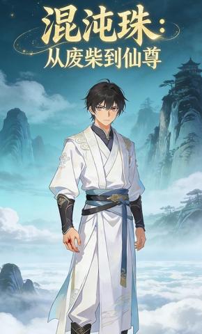 短剧《混沌珠：从废柴到仙尊》海报